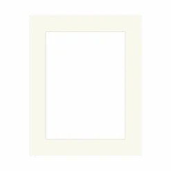 Passepartout, Naturhvid, Standardmål