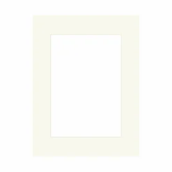 Passepartout, Naturhvid, Standardmål