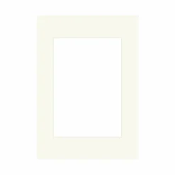 Passepartout, Naturhvid, Standardmål