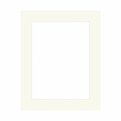 Passepartout, Naturhvid, Standardmål