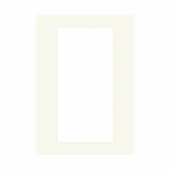 Passepartout, Naturhvid, Standardmål