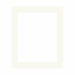 Passepartout, Naturhvid, Standardmål