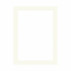 Passepartout, Naturhvid, Standardmål