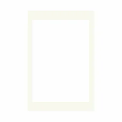 Passepartout, Naturhvid, Standardmål