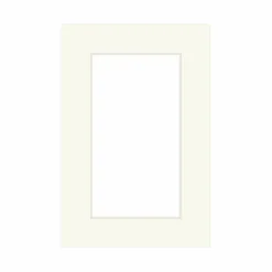 Passepartout, Naturhvid, Standardmål