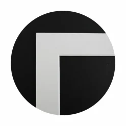 Passepartout, Porcelænshvid, Standardmål, MED FLERE HULLER