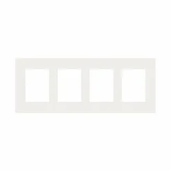 Passepartout, Porcelænshvid, Standardmål, MED FLERE HULLER