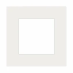 Passepartout, Porcelænshvid, Standardmål