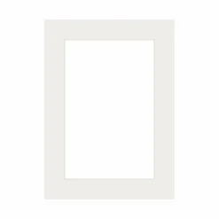 Passepartout, Porcelænshvid, Standardmål