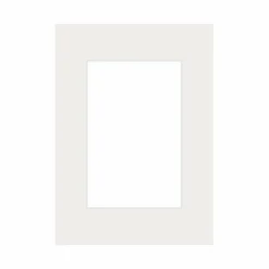 Passepartout, Porcelænshvid, Standardmål