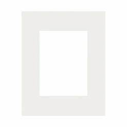 Passepartout, Porcelænshvid, Standardmål