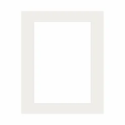 Passepartout, Porcelænshvid, Standardmål