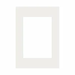 Passepartout, Porcelænshvid, Standardmål