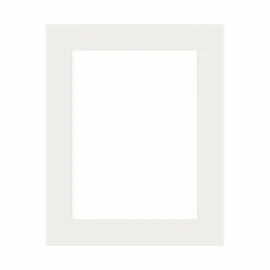 Passepartout, Porcelænshvid, Standardmål