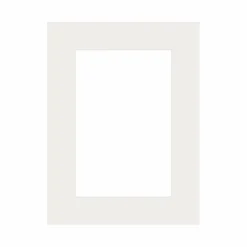 Passepartout, Porcelænshvid, Standardmål