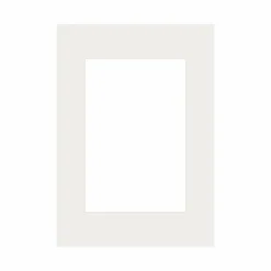 Passepartout, Porcelænshvid, Standardmål