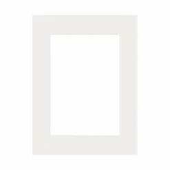 Passepartout, Porcelænshvid, Standardmål