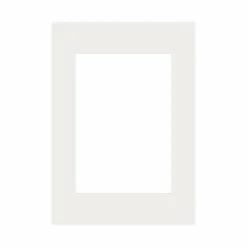 Passepartout, Porcelænshvid, Standardmål