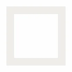 Passepartout, Porcelænshvid, Standardmål