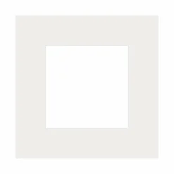 Passepartout, Porcelænshvid, Standardmål