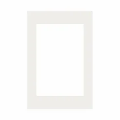 Passepartout, Porcelænshvid, Standardmål