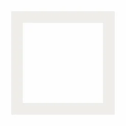 Passepartout, Porcelænshvid, Standardmål