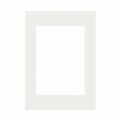 Passepartout, Porcelænshvid, Standardmål