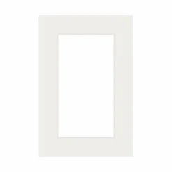 Passepartout, Porcelænshvid, Standardmål