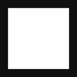 Passepartout, Sort med hvid kerne, Standardmål