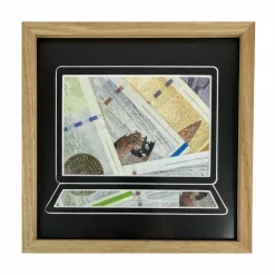 Pengegaveramme, Bærbar PC, 20x20 cm