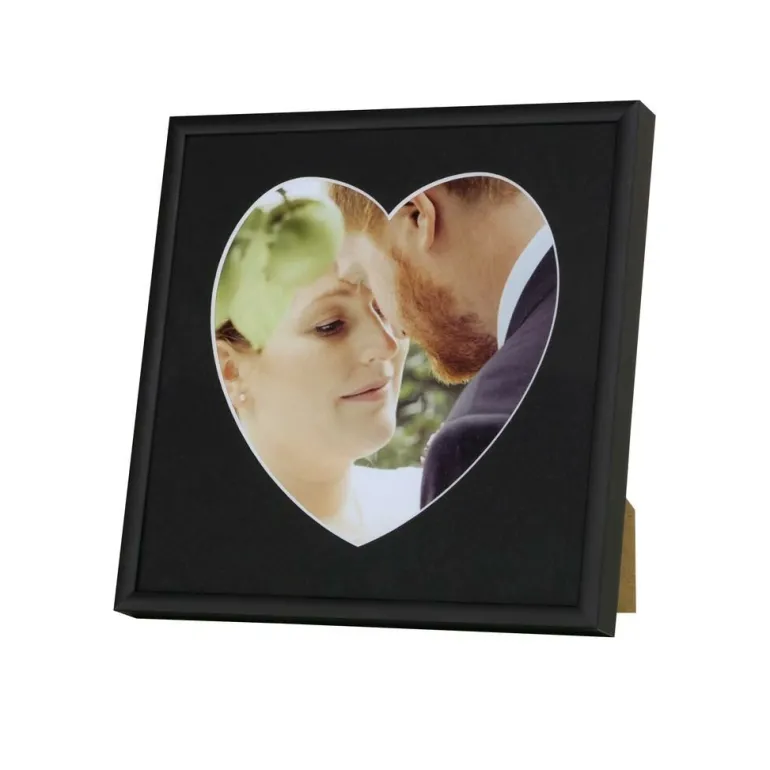 Pengegaveramme, Hjerte, 20x20 cm