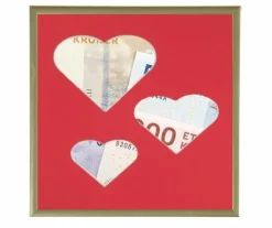 Pengegaveramme, Julerammer, udvalg, 20x20 cm