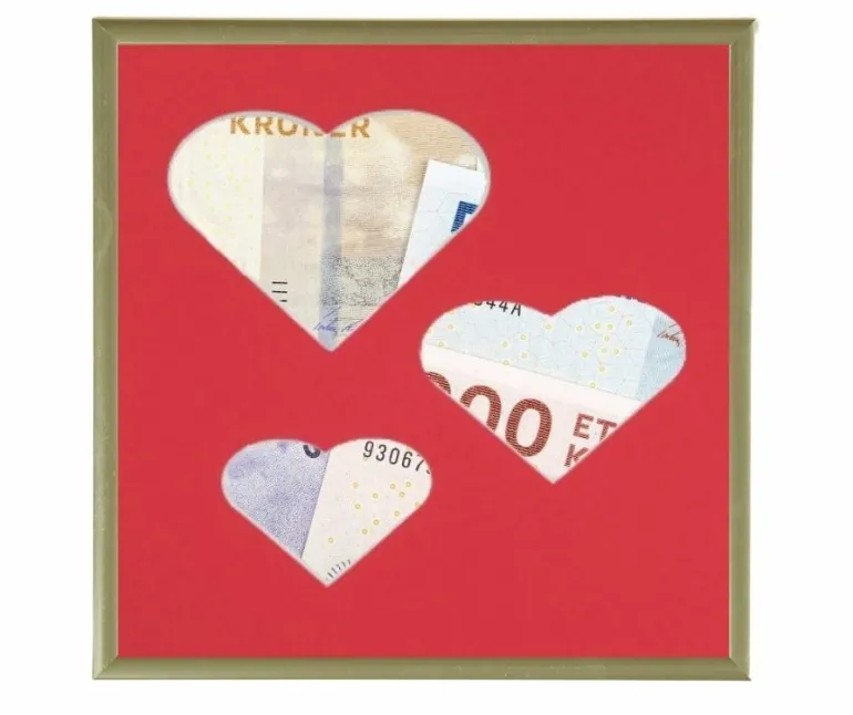 Pengegaveramme, Julerammer, udvalg, 20x20 cm