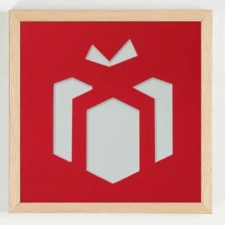 Pengegaveramme, Julerammer, udvalg, 20x20 cm