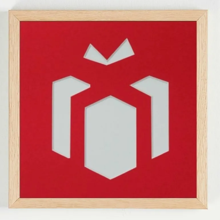 Pengegaveramme, Julerammer, udvalg, 20x20 cm