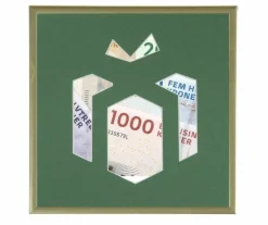 Pengegaveramme, Julerammer, udvalg, 20x20 cm