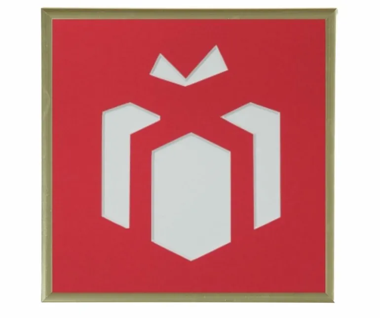 Pengegaveramme, Julerammer, udvalg, 20x20 cm