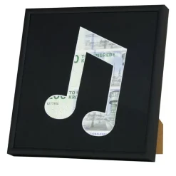 Pengegaveramme, Noder og hjerter, 20x20 cm