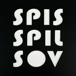 Pengegaveramme, Spis Spil Sov, 20x20 cm