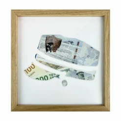 Pengegaveramme, Student, 20x20 cm