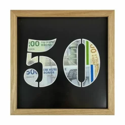 Pengegaveramme "Vælg selv år, farve og ramme"