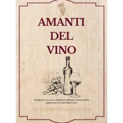 Plakat, Amanti del vino, vinplakat