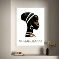 Plakat, Cirkel Kaffe