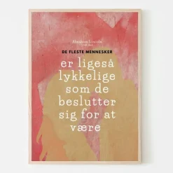 Plakat, De fleste mennesker