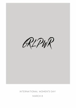 Plakat, GRLPWR