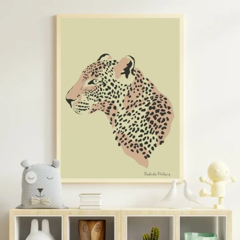 Plakat, Leopardmor