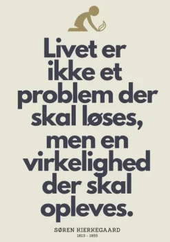 Plakat, Livet er ikke