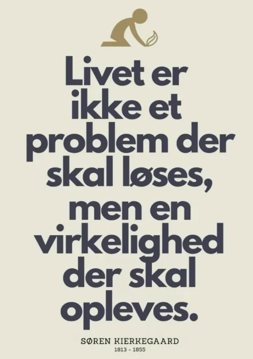 Plakat, Livet er ikke