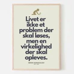 Plakat, Livet er ikke