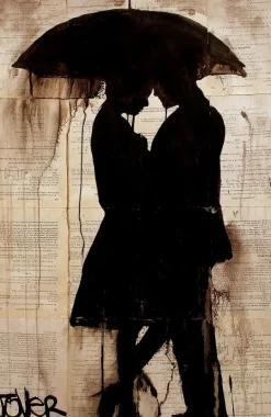 Plakat, Rainlovers, Loui Jover Art
